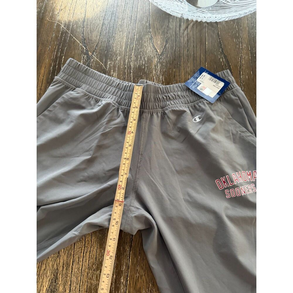 Champion Oklahoma Sooners Wind Jogger Pants NWT Gray Men's Medium - Picture 10 of 11